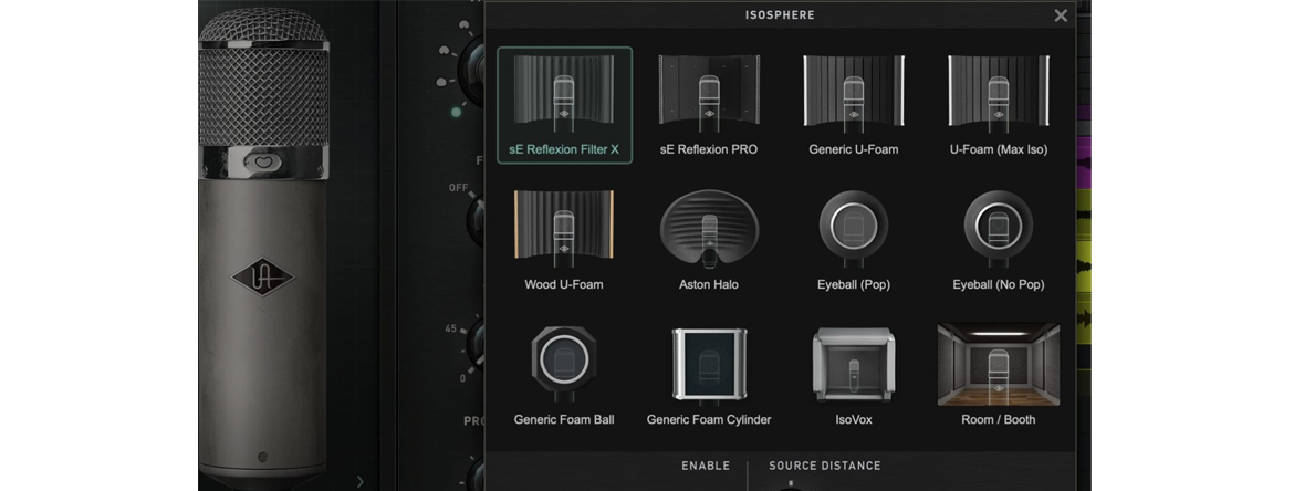 IsoSphere mic screen profiles